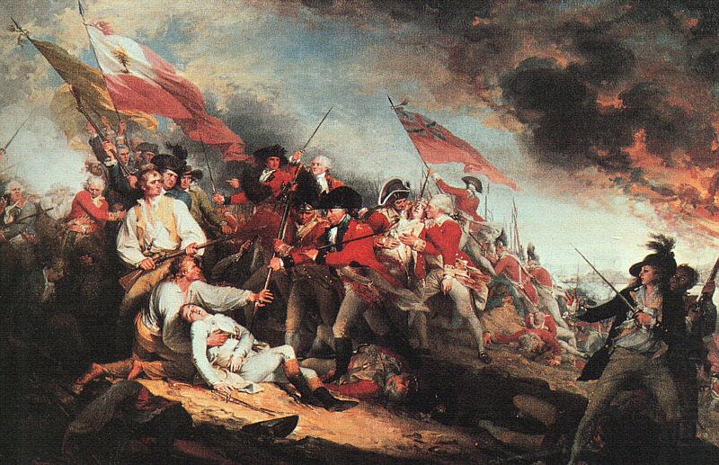 John Trumbull The Death of General Warren at the Battle of Bunker Hill on 17 June 1775 china oil painting image